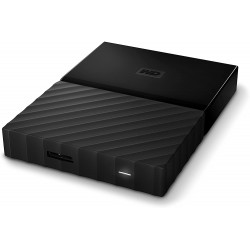 WD 1TB Black My Passport Portable External Hard Drive - USB 3.0 - WDBYFT0040BBK-WESN