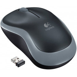         Wireless Mouse - Logitech M185 Wireless Mouse,Black       